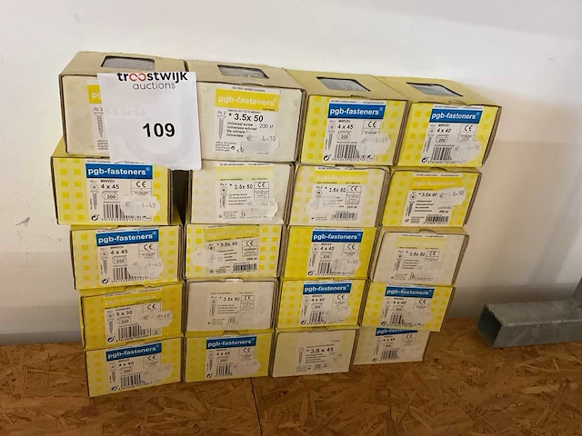 20 dozen houtschroeven - afbeelding 1 van  5