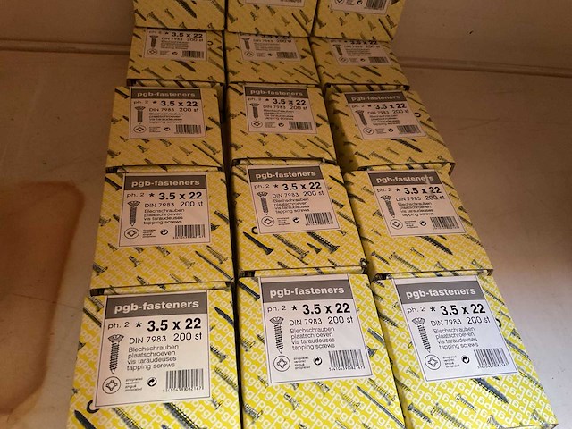 20 dozen plaatschroeven - afbeelding 3 van  4