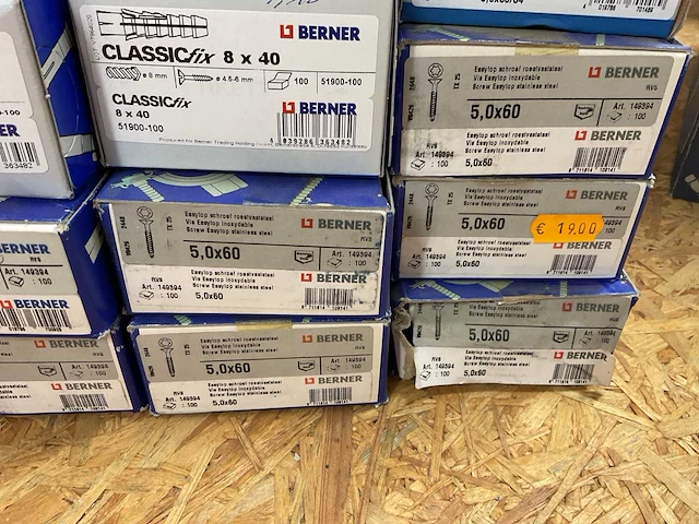 20 dozen schroeven; pluggen - afbeelding 4 van  4