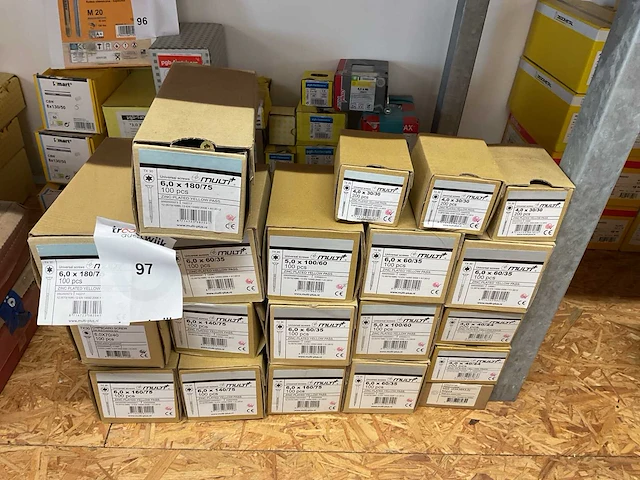 20 dozen spaanderplaatschroeven - afbeelding 1 van  6