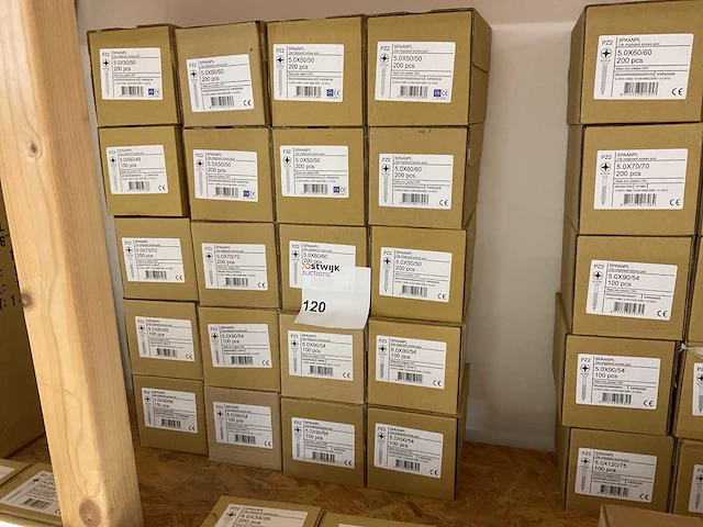 20 dozen spaanplaatschroeven - afbeelding 1 van  5