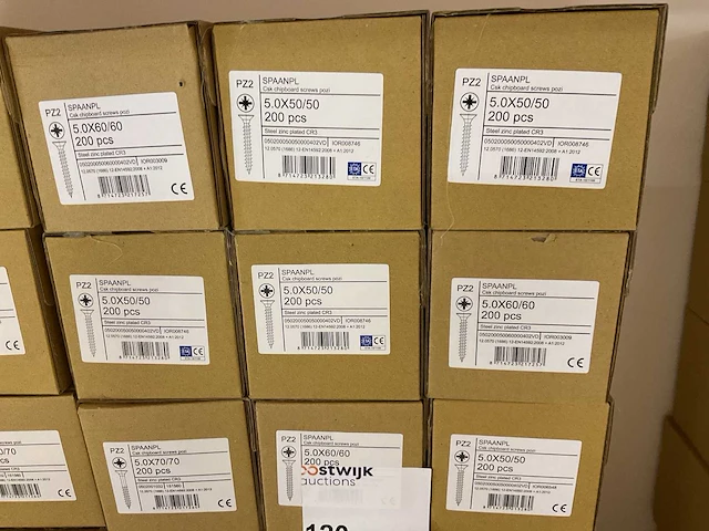 20 dozen spaanplaatschroeven - afbeelding 2 van  5