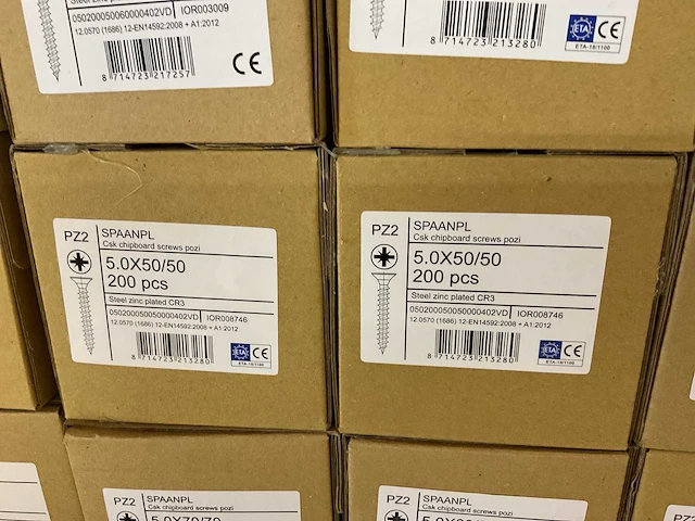 20 dozen spaanplaatschroeven - afbeelding 5 van  5