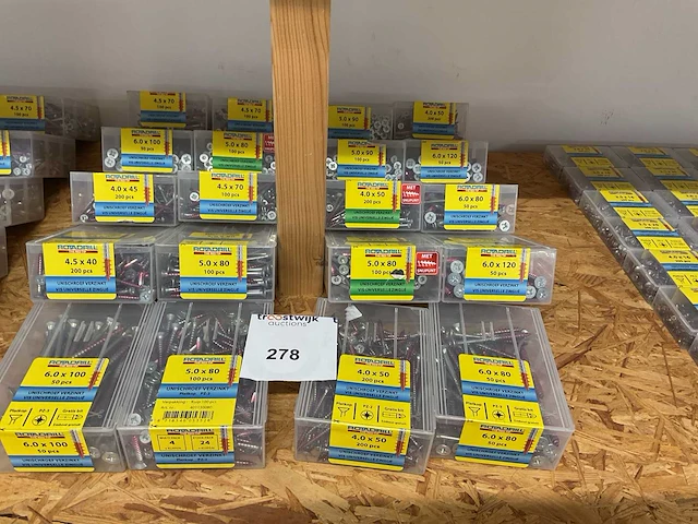20 dozen verzinkte universele schroeven - afbeelding 1 van  6