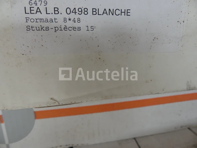 20 dozen witte lea beau plinten - afbeelding 4 van  6