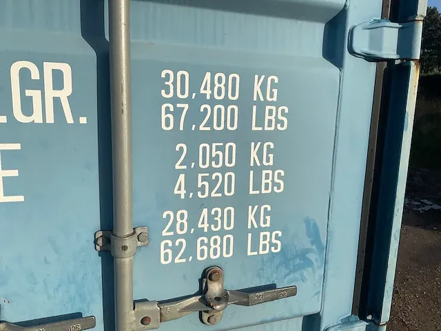 20 ft. zeecontainer - afbeelding 3 van  5