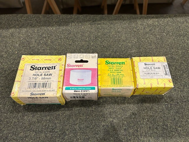 20 gatzagen starrett - afbeelding 1 van  4