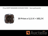 20 geaarde stopcontacten kopp paris - afbeelding 1 van  1