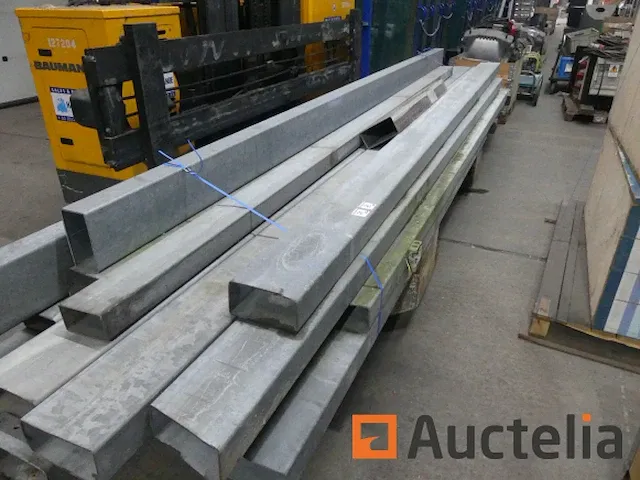 20 gegalvaniseerde metaal palen 200x100 - afbeelding 3 van  6