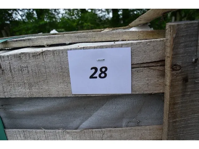 20 granieten platen gebrand en geborsteld met lijnen, 1 zijde afgewerkt grijs 220x30x3 (13,20m2) - afbeelding 2 van  7