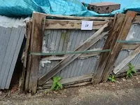 20 granieten platen gebrand en geborsteld met lijnen, 2 zijden afgewerkt grijs 220x60x3 (26,40m2) - afbeelding 3 van  7
