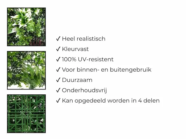 20 m² kunsthaag boreal - 100 x 100 cm - afbeelding 8 van  8