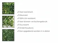 20 m² kunsthaag evergreen - 100 x 100 cm - afbeelding 8 van  8