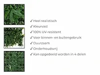 20 m² kunsthaag jungle - 100 x 100 cm - afbeelding 7 van  7