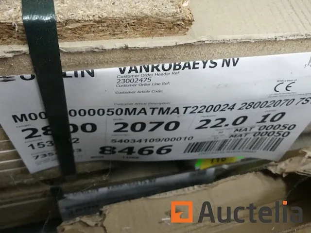 20 melamine mdf houten panelen vanrobaeys - afbeelding 3 van  3