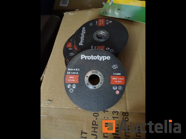 20 metalen schijven 125 mm prototype - afbeelding 1 van  3