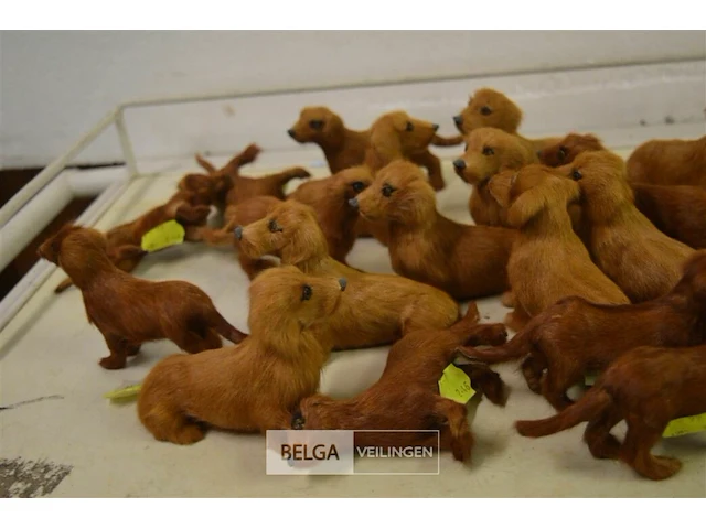 ±20 mini hondjes met echt haar - afbeelding 2 van  4