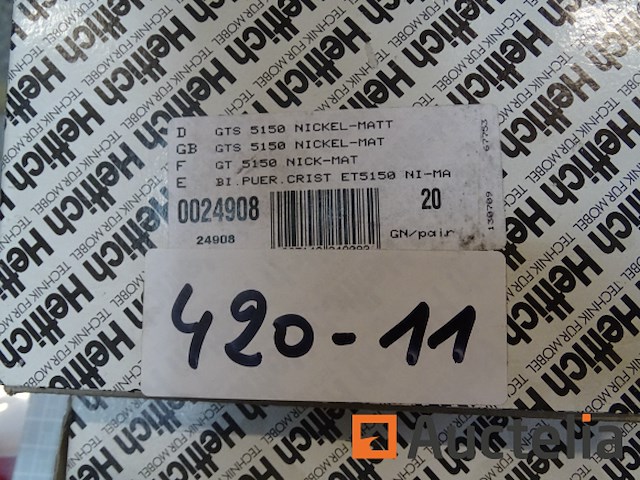 20 paar scharnieren voor de glazen deur et 5150 - afbeelding 1 van  6