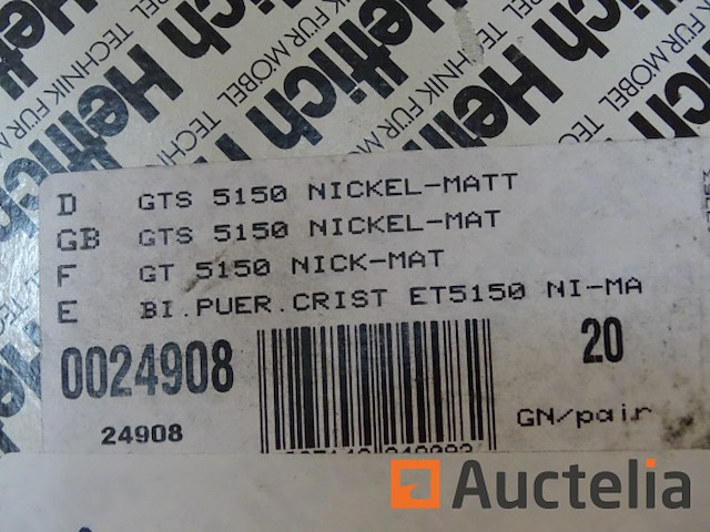 20 paar scharnieren voor de glazen deur et 5150 - afbeelding 3 van  6