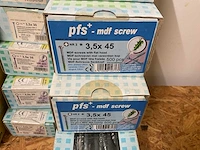 20 pluggen; mdf schroeven; spaanderplaatschroeven - afbeelding 3 van  9