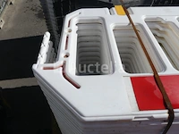 20 pvc bouwbarrières - afbeelding 1 van  9