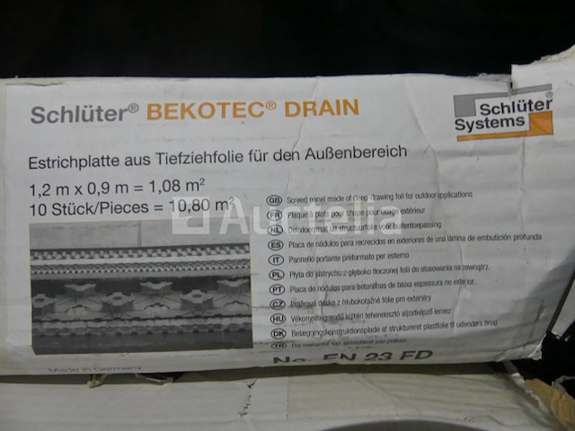 20 sokkelplaten voor dekvloer - afbeelding 3 van  4