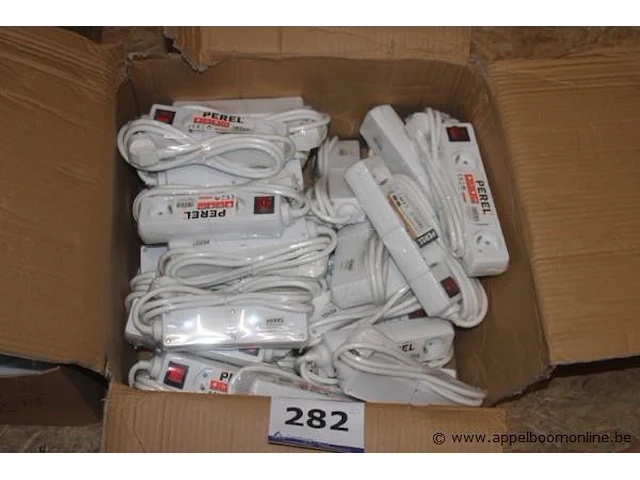 20 stekkerdozen perel - afbeelding 1 van  2
