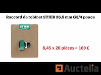 20 stier 26,5 mm g3/4 inch kraanbeslag - afbeelding 1 van  3