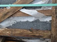 20 stuks grijs granieten platen voor tuinschermen en lage muurtjes gebrand en geborsteld met lijnen 1 zijde afgewerkt afm. 220x45x3 - afbeelding 4 van  6
