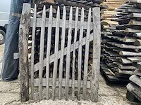 20 stuks kastanje poort 120cmh x 100cmb - afbeelding 1 van  2