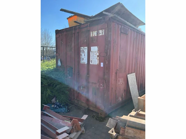 20 voet opslagcontainer - afbeelding 5 van  5