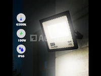 20 x 100w mini led schijnwerper – 6500k koel wit – ip65 - afbeelding 3 van  5