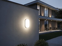 20 x 12w 4000k opbouw led panelen ovaal waterdicht brandwerend - afbeelding 1 van  7