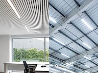 20 x 36w 4000k batten licht smd led slim - afbeelding 5 van  7