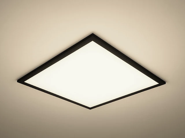 20 x 40w 4000k 60x60 smd led inbouw backlit panelen zwart frame - afbeelding 1 van  9