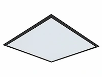 20 x 40w 4000k 60x60 smd led inbouw backlit panelen zwart frame - afbeelding 2 van  9