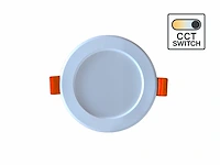 20 x 4.9w cct 3 kleur inbouwspot watredicht - afbeelding 1 van  4