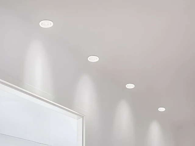 20 x 4.9w smd led inbouwspot 6000k mat wit met lens - afbeelding 4 van  5