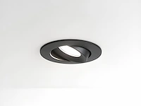20 x 4.9w smd led inbouwspot 6000k zwart met lens - afbeelding 3 van  6