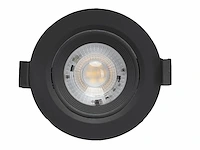 20 x 4.9w smd led inbouwspot 6000k zwart met lens - afbeelding 4 van  6