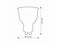 20 x 9w gu10 led spot 4000k - afbeelding 2 van  3