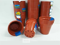 20 x bloempot pvc set 5 stuks 10 cm - afbeelding 3 van  3