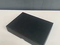 20 x doosjes - geschenkdoosjes - zwart - 21,5 x 15,5 x 4,5 cm. - hard karton - afbeelding 3 van  3