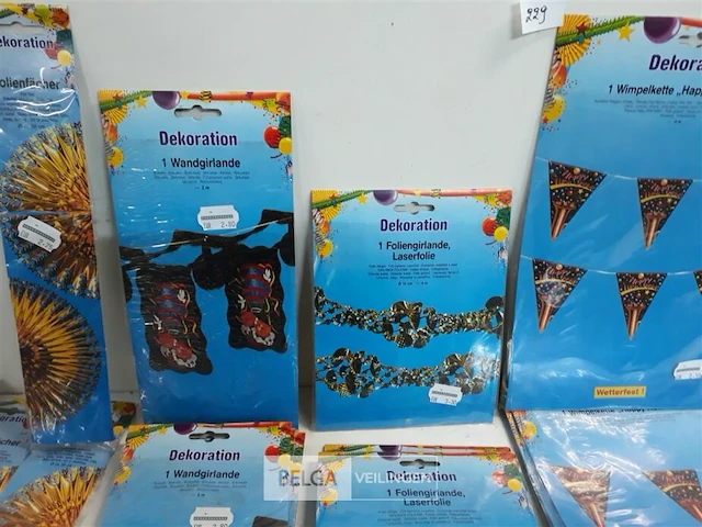 20 x feestdecoratie 4 assorti - afbeelding 3 van  3