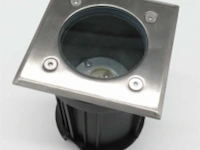 20 x grondspot ip65 - vierkant met gu10 fitting (sgd-02s) - afbeelding 4 van  5