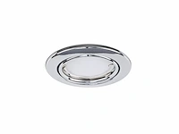 20 x gu10 inbouw armatuur chroom met lamphouder - afbeelding 7 van  9