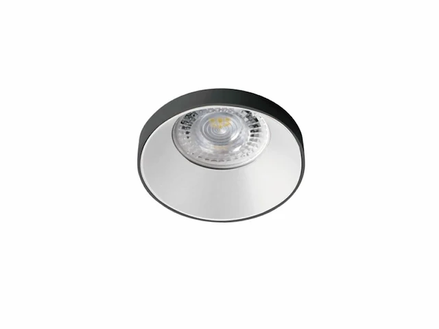 20 x gu10 inbouw armatuur wit en zwart met lamphouder - afbeelding 1 van  5
