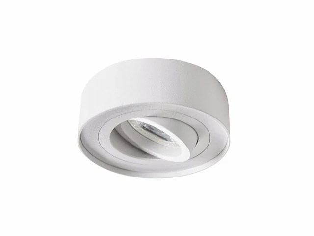 20 x gu10 inbouw armatuur wit kantelbaar met lamphouder - afbeelding 1 van  5