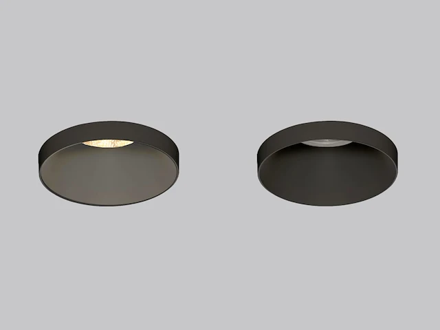 20 x gu10 inbouw armatuur zwart met lamphouder - afbeelding 1 van  8