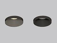 20 x gu10 inbouw armatuur zwart met lamphouder - afbeelding 1 van  8
